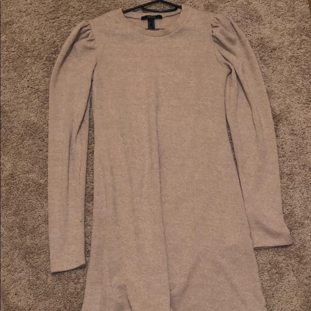 A ashy pink dress